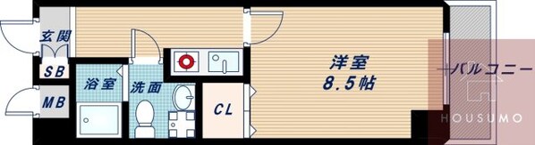 第2クリスタルハイム新大阪の物件間取画像